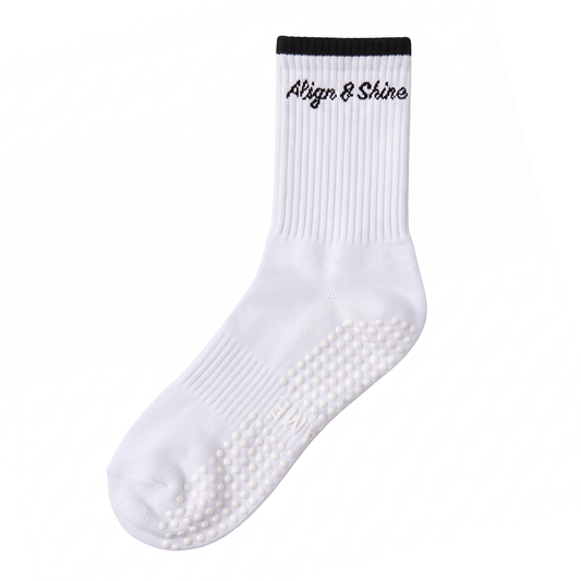 Align & Shine Grip Socks