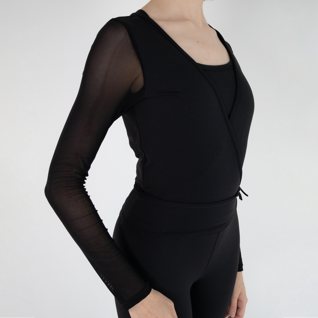 Aurora Wrap Top