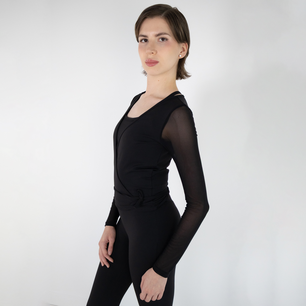 Aurora Wrap Top