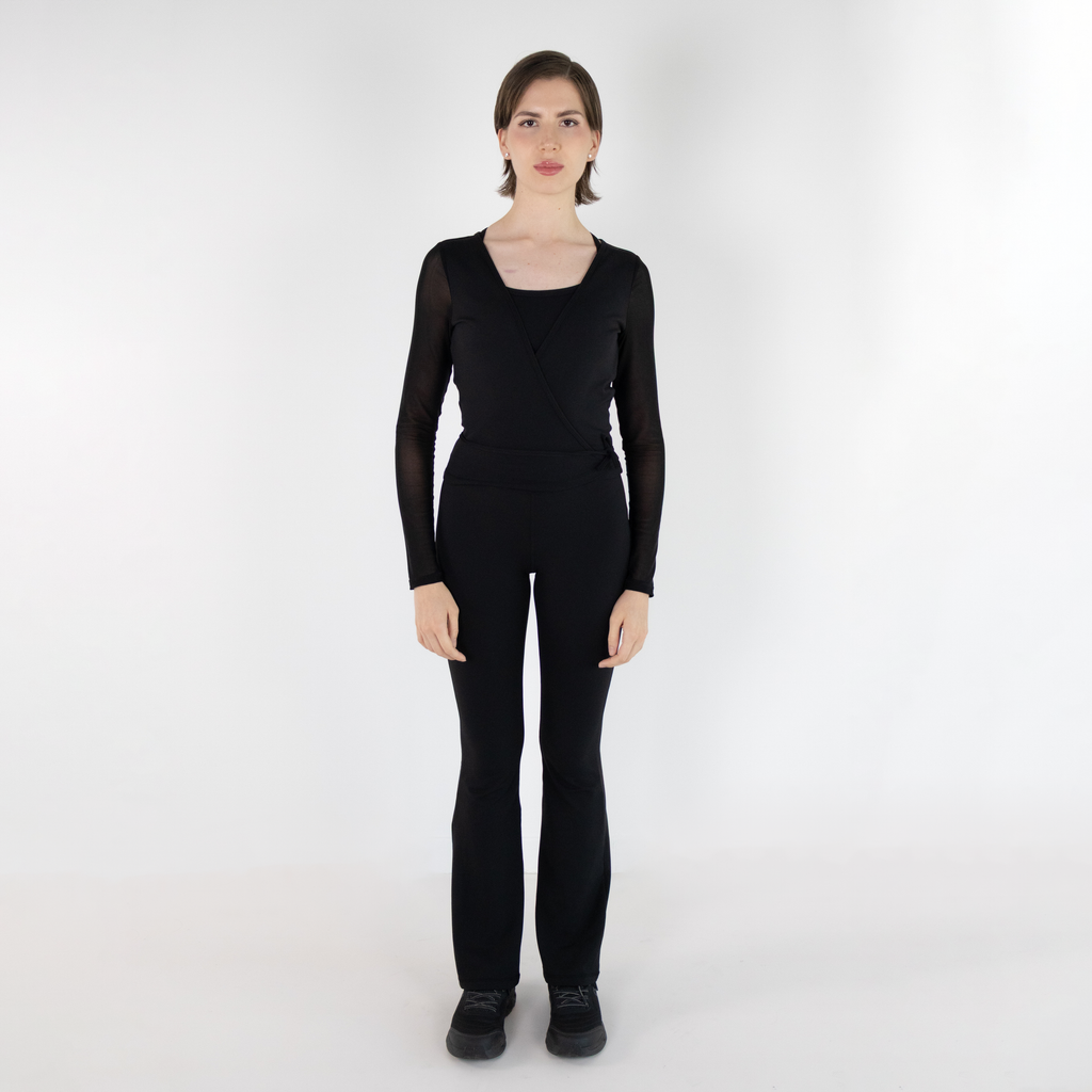 Aurora Wrap Top