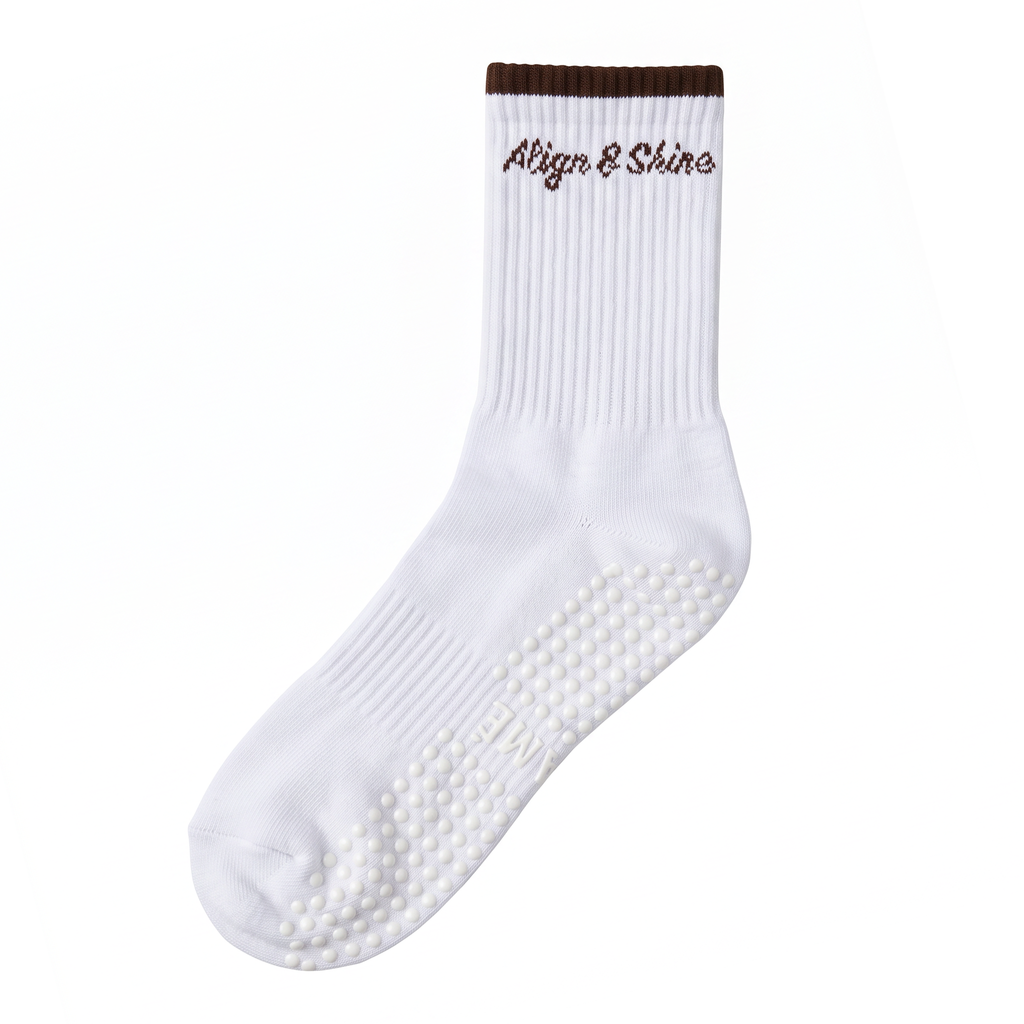 Align & Shine Grip Socks