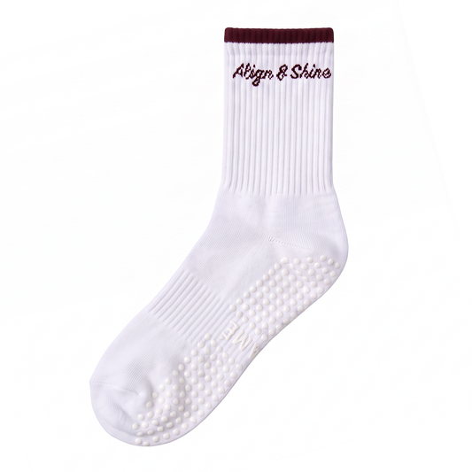 Align & Shine Grip Socks