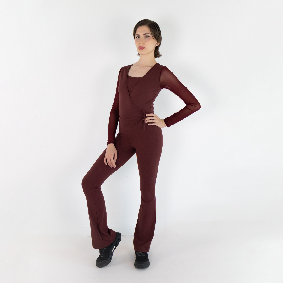 Aurora Wrap Top